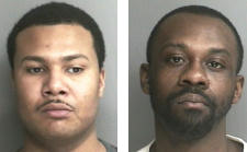 Butler (l) and Wood: Convicted of murder