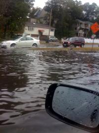 Morrissey Blvd Flloding 101609