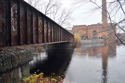 Lower Mills Railroad Bridge