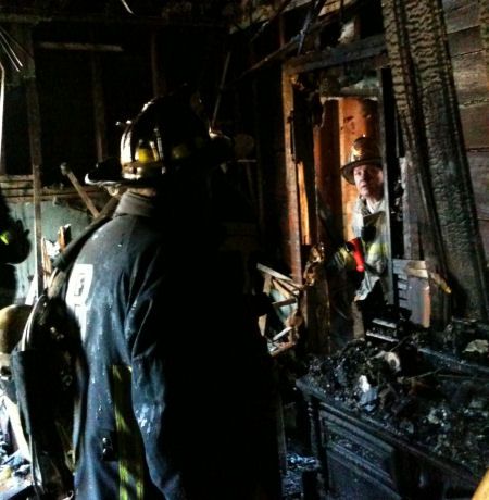 On the second floor. Photo: Boston Fire Department