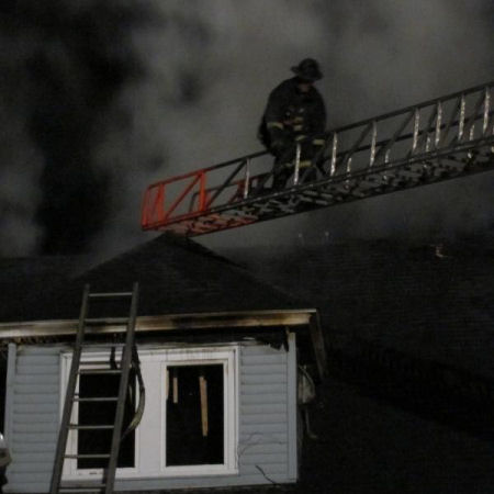 Robinson Street. Photo by Boston Fire Department. Robinson Street. Photo by Boston Fire Department.