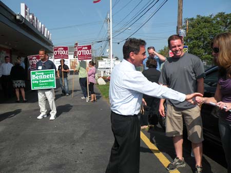 Frank Baker: Topped the ticket in today's District 3 election.