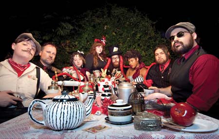 The Dorchester based group Walter Sickert & the Army of Broken Toys — the winner of the Boston Music Award 2010 Live Artist of the Year— will perform on Saturday at 7:30 p.m. at the Hynes Convention Center as part of First Night Boston. Photo by Justin M