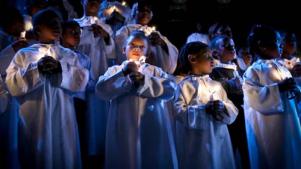 A scene from Black Nativity at Northeastern, one of dozens of holiday-themed shows that are included in Mayor’s Holiday Special, a discounted ticket program. 