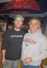 Father and son team: Dan McDonald Fr, left, and Sr.