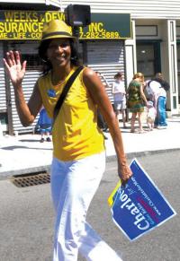Charlotte Golar Richie: Meetinghouse Hill resident certified for mayoral ballot on May 28. Photo by Eric Esteves