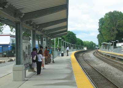 Fairmount Line's Morton Street station: The MBTA would deploy new Diesel Multiple Units (DMUs) on the Fairmount Line under a plan now under consideration within the Patrick administration. The new cars would allow for more flexibility to run more frequent service on the railway.