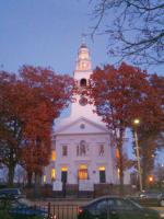 First Parish Church, site of last Saturday’s “20 Bells for the Mayor” gala.