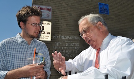 The reporter and the mayor