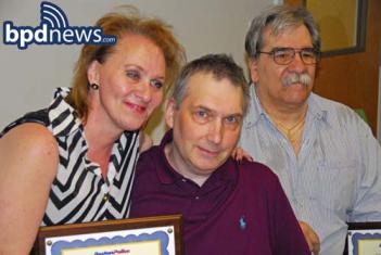 From left: Carollynne Post, Walter ‘Buddy’ Blinn and Dominic Birrittieri.