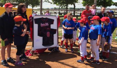 Martin Richard's #8 retired in Savin Hill