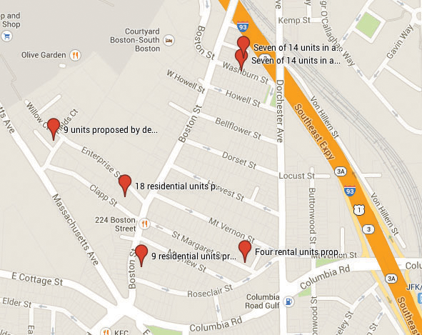 Pending building proposals in Polish Triangle— June 2014