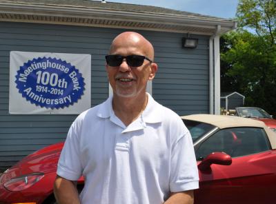 Meetinghouse Bank president and CEO Anthony Paciulli: 11 years into his tenure, he's built the community bank into a potent business and civic leader in Dorchester. Photo by Bill Forry 
