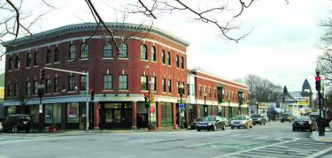 Renovations to start soon: The Lithgow Building in Codman Square will undergo a major interior renovation to create classroom space for its new owner, the Codman Academy Charter Public School.    Nereyda Rodriguez photo