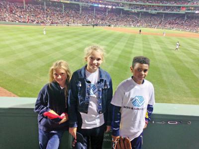Members of the Boys &amp;amp;amp; Girls Clubs of Dorchester joined their peers from other Clubs in the region to take part in 99 Restaurant Night at Fenway Park. The 99 Restaurants will be hosting Boys &amp;amp;amp; Girls Club month fundraisers during October.