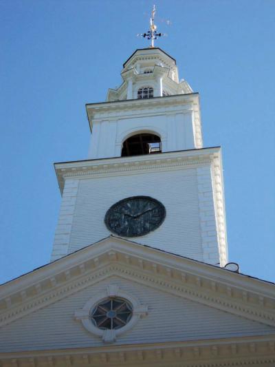 First Parish: an icon returned to the city.	Peggy Mullen photo