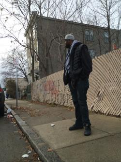 Donnie Palmer on Park Street, near the scene of his July 2014 shooting: Read the original Reporter story on Palmer's return.