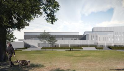 A rendering of the proposed BTU building. 	BRA photo