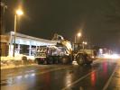 Snow removal operations were underway early on Wednesday at Dorchester Ave. and Columbia Road. Photo courtesy City of Boston