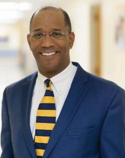 Carney Hospital President Walter Ramos.  John Gillooly photo