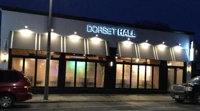 Dorset Hall exterior from Neponset Avenue
