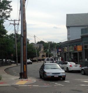 Erie Street intersection: Griffin Connolly photo