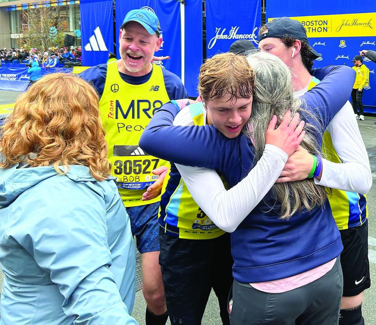 Martin Richard childhood friends finish Boston Marathon