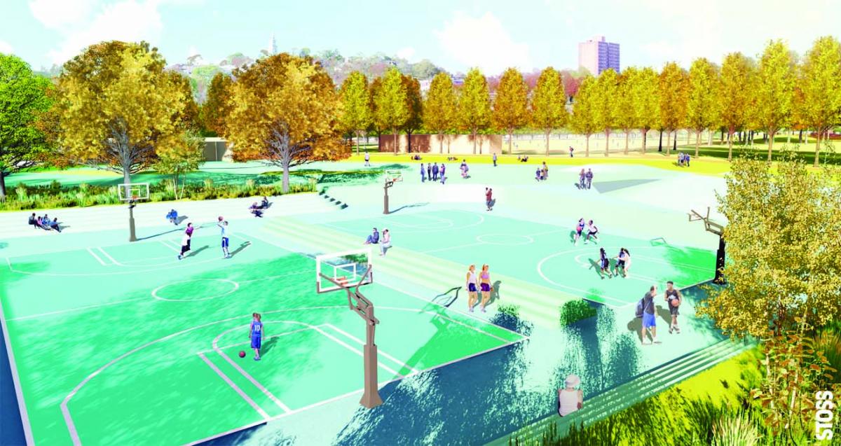 Moakley Park sports courts.jpg