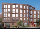 Rendering of proposed 1420 Dorchester Ave.
