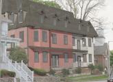 Rendering of proposed four-story apartment building on Humboldt Avenue