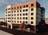 Rendering of proposed Dudley Street building